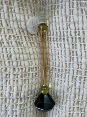 NWT Anthropologie Cut Glass Candleholder, Large